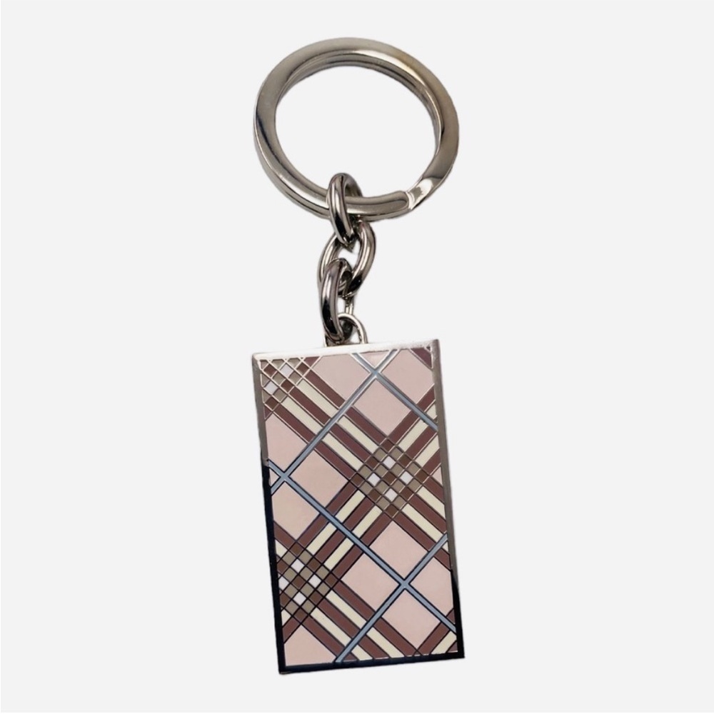 Burberry Nova Check Keychain or Purse Charm. Rare. Vintage. NWOT